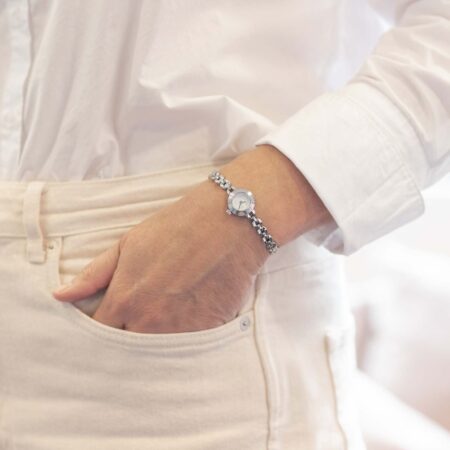 Bovou watch silver